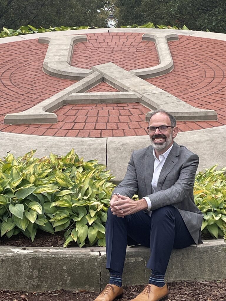 James Forr speaks at the University of Akron