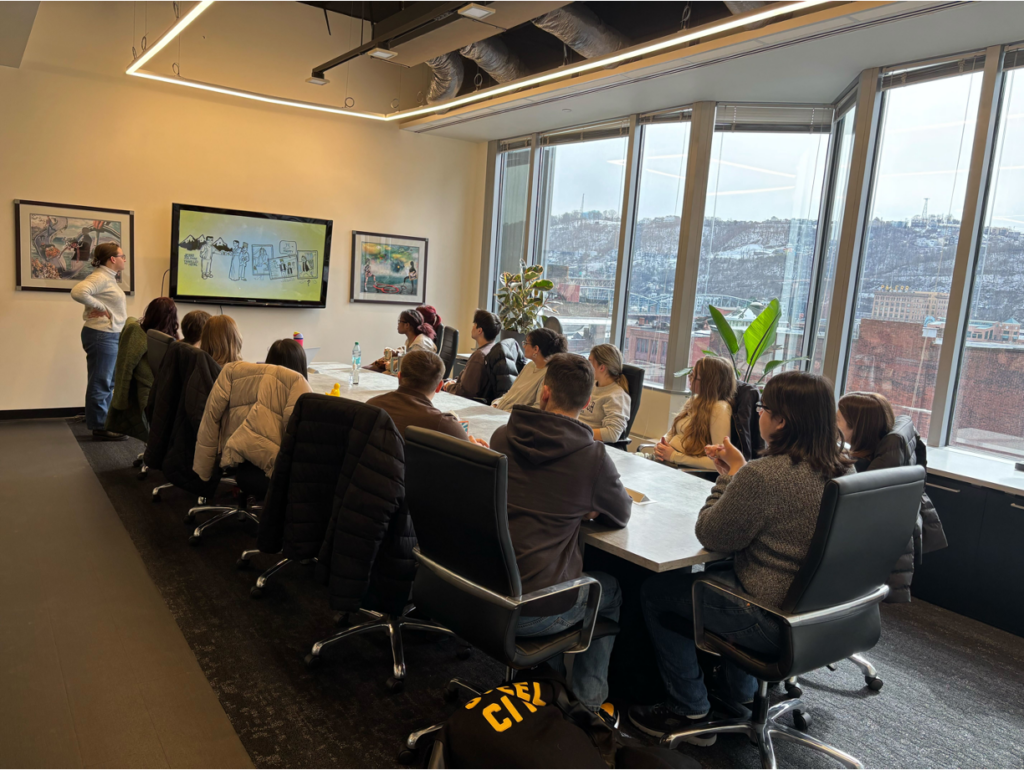 Point Park University students visit OZ