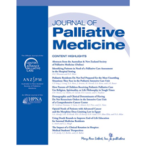 Journal of Palliative Medicine
