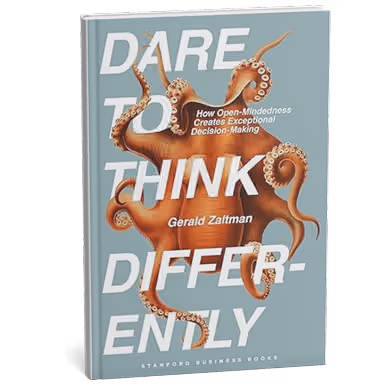 Dare To Think Differently book cover